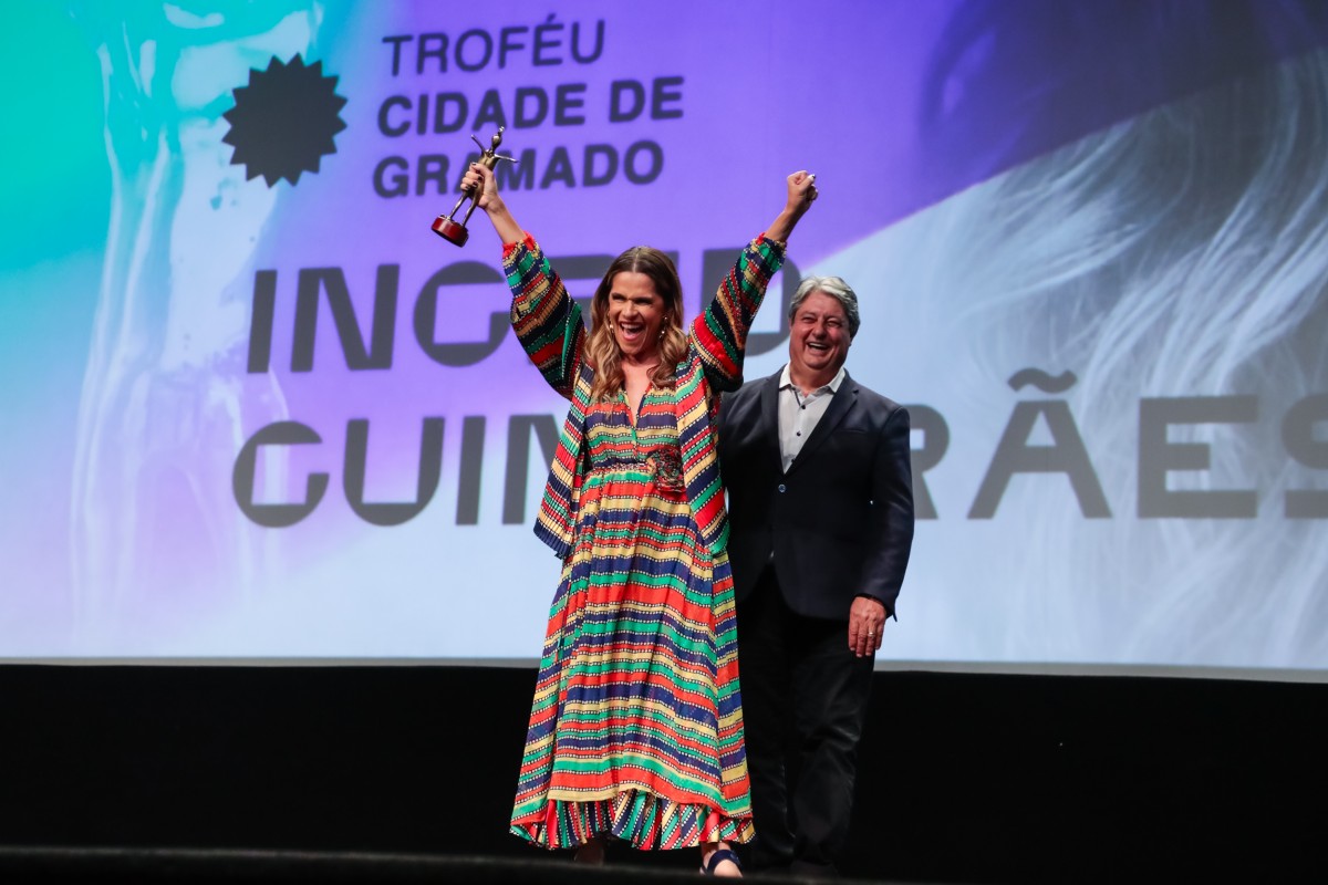 Ingrid Guimarães: “Essa homenagem é para todos os comediantes”